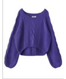 GRL/ショート丈ニット(ニット/セーター)