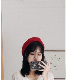 红色贝雷帽 | ハンチング/ベレー帽