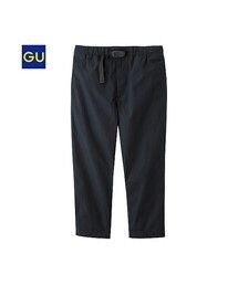 GU | （GU）コットンイージークロップドパンツ(パンツ)