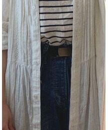 Samansa Mos2 blue | デニムパンツ