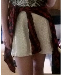 Lily White | White Skater Skirt(スカート)