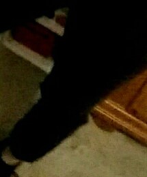 SO | Black ripped jeans(デニムパンツ)