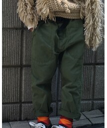 DENIM DUNGAREE | カーゴパンツ