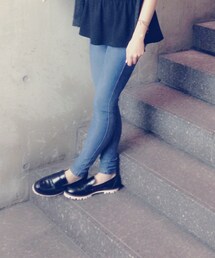 TOPSHOP | レギンスみたいなデニム♪らくちん。(デニムパンツ)