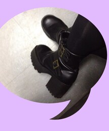原宿で買った厚底ブーツ(ブーツ)