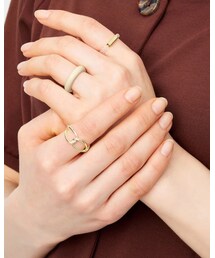 GU | ウッド＆メタルリングセット+E(リング)