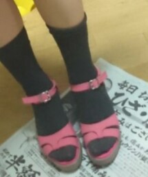crocs | 5000円くらい？ヒールやけど楽(サンダル)