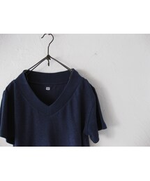 Cleaveland | cleaveland organic cotton×hemp T-shirt navy (Tシャツ/カットソー)