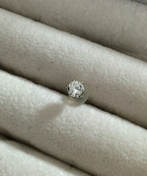 ダイヤモンドピアス  Pt900  0.33ct(ピアス（片耳用）)