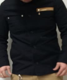 GARNI | コットン100%×SV925×水牛の角 13SS(ミリタリージャケット)