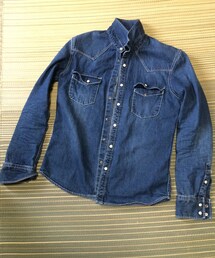 NANO universe | インディゴ デニムシャツ(シャツ/ブラウス)