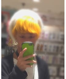 髪の毛黄色になった | その他