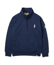 INTERBREED | LO Bear Half Zip Sweat (スウェット)