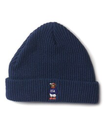 INTERBREED | FBI Bear Embroidered Beanie(ニットキャップ/ビーニー)
