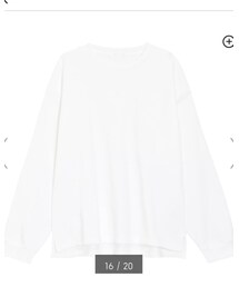 GU | ワイドフィットスウェットシャツ(スウェット)