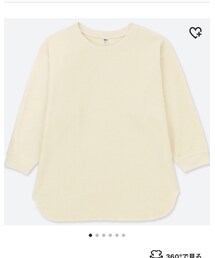 UNIQLO | ワッフルクルーネックＴ(ニット/セーター)