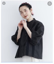 MERLOT | ボリュームスリーブレースタックブラウス(シャツ/ブラウス)