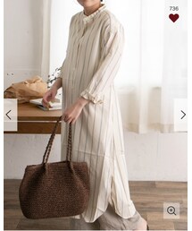 URBAN RESEARCH DOORS WOMENS | FORK&SPOON ブロードシャツワンピース(シャツワンピース)