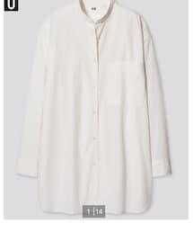 UNIQLO | オーバーサイズシャツ(シャツ/ブラウス)