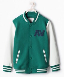 ZARA KIDS | コンビベースボールジャンパー(その他アウター)