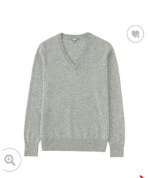 UNIQLO | カシミアVネックニット(トップス)