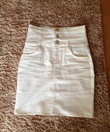 INGNI | 白タイトスカート
(デニムスカート)