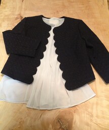 LAGUNAMOON | ノーカラージャケット