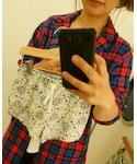 ちゃんと買いましたよ！！！来週みゆさんこれはいてどこ行くのかなぁ～😋🌿の「パンツ(その他パンツ)」
