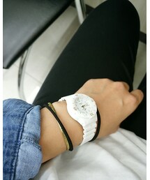 本日はミユサン➕ケント1000円ヘアカットへきております | ブレスレット