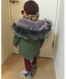 メルカリ 韓国子供服 | モッズコート