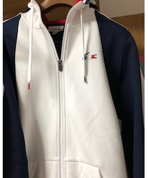 LACOSTE | LACOSTEのロシアコラボのパーカーチェックシャツ！！中はふんわり暖かな生地で着心地抜群。(その他アウター)