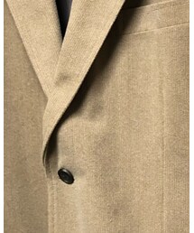 AMPHORA SOPHISTICATE | 茶色のデニムジャケット大人の雰囲気を、出しつつ各様々な色をひとつにまとめあげでくれて使い勝手が、良いジャケットです。靴にカラーを入れたりしたら、遊び心を出せます。(デニムジャケット)