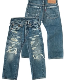 DENIM DUNGAREE | デニムパンツ