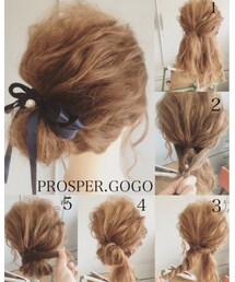 ヘアアレンジ作り方 | バレッタ/ヘアクリップ