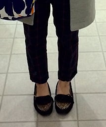 cepo | レオパードモカシン(モカシン/デッキシューズ)