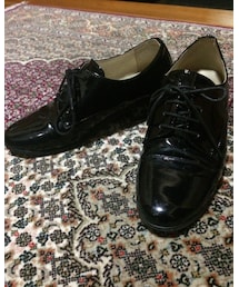 ORiental TRaffic | 黒のエナメルシューズ★スカートにもパンツにも相性抜群でヘビロテしまくってます★ヘビロテしすぎで少し傷が（ ;  ; ）(その他シューズ)