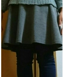 Samansa Mos2 blue | スカート