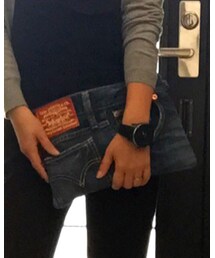 LEVI’S handmade | LEVI’Sのデニムをリメイク(クラッチバッグ)