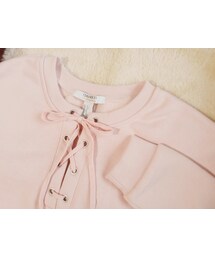 forever21 粉色卫衣(Tシャツ/カットソー)