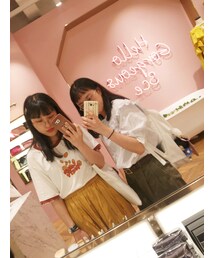 URBAN REVIVO 条纹衬衫(Tシャツ/カットソー)