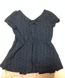 ペプラムトップス(Tシャツ/カットソー)