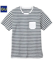 ボーダークルーネックT(Tシャツ/カットソー)