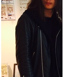 no brand | ライダースジャケット