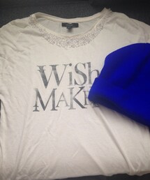 パール付きT(Tシャツ/カットソー)