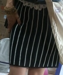 GU | ストライプタイトスカート(スカート)