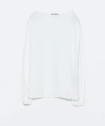 ZARA | バルーンカットソー(Tシャツ/カットソー)