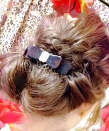 ブランド不明 | ヘアーアレンジ
(バレッタ/ヘアクリップ)