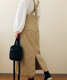 後ろ姿 | サロペット/オーバーオール