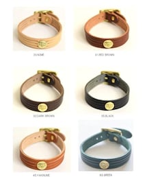 IL BISONTE | IL BISONTE スタッズ付レザーブレスレット(アクセサリー)