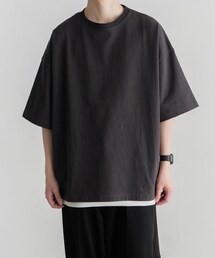 remer | ルーズベーシックTブラック(Tシャツ/カットソー)